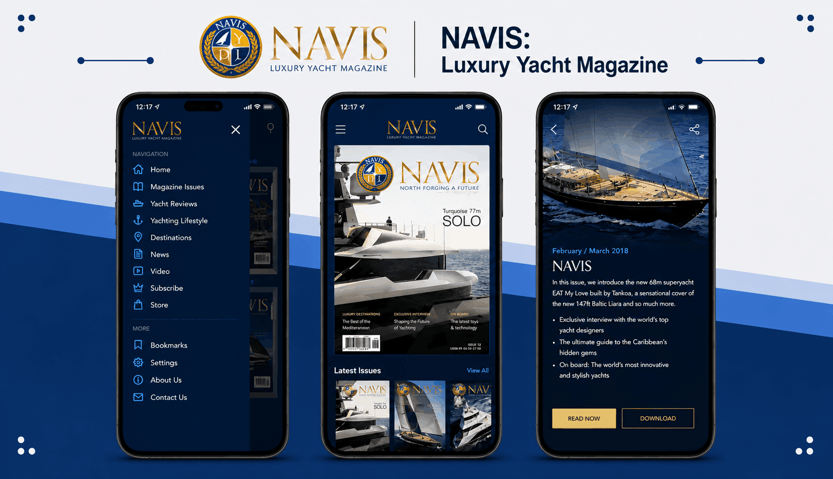 NAVIS Luxury Yachts Magazine